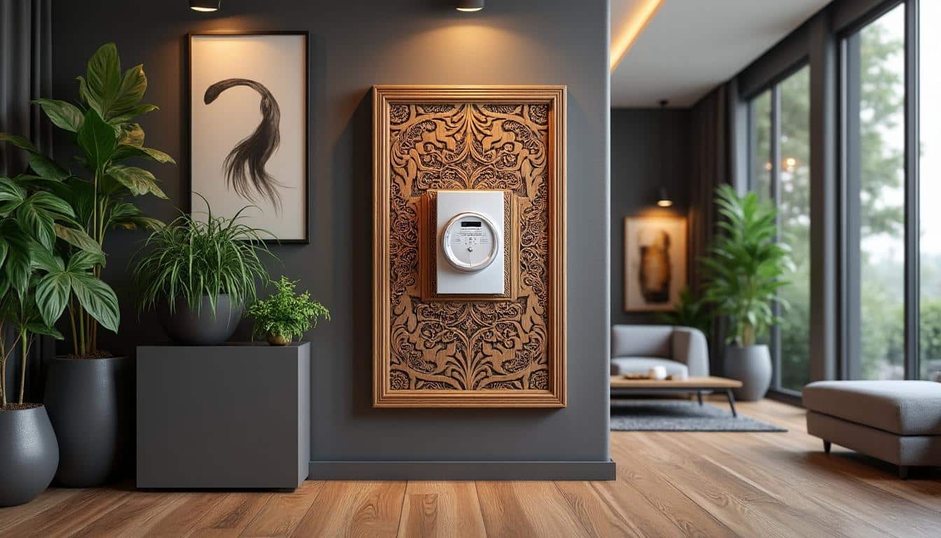découvrez des idées inspirantes pour intégrer et dissimuler élégamment un compteur électrique sans boîtier dans votre intérieur. transformez cet élément technique en un atout esthétique avec des astuces décoratives simples et créatives.