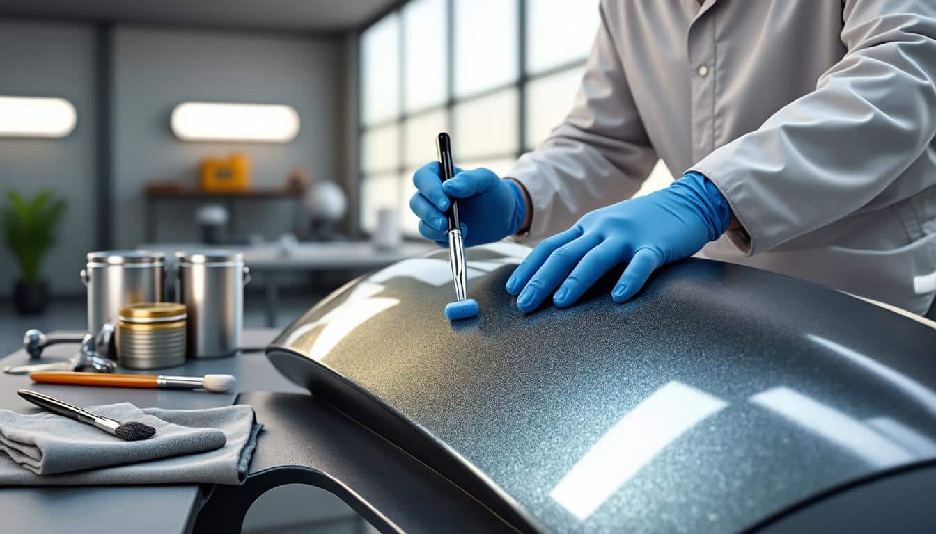 découvrez comment appliquer une peinture métallisée facilement sans utiliser de pistolet ni cabine, avec des techniques simples et efficaces pour un rendu professionnel.