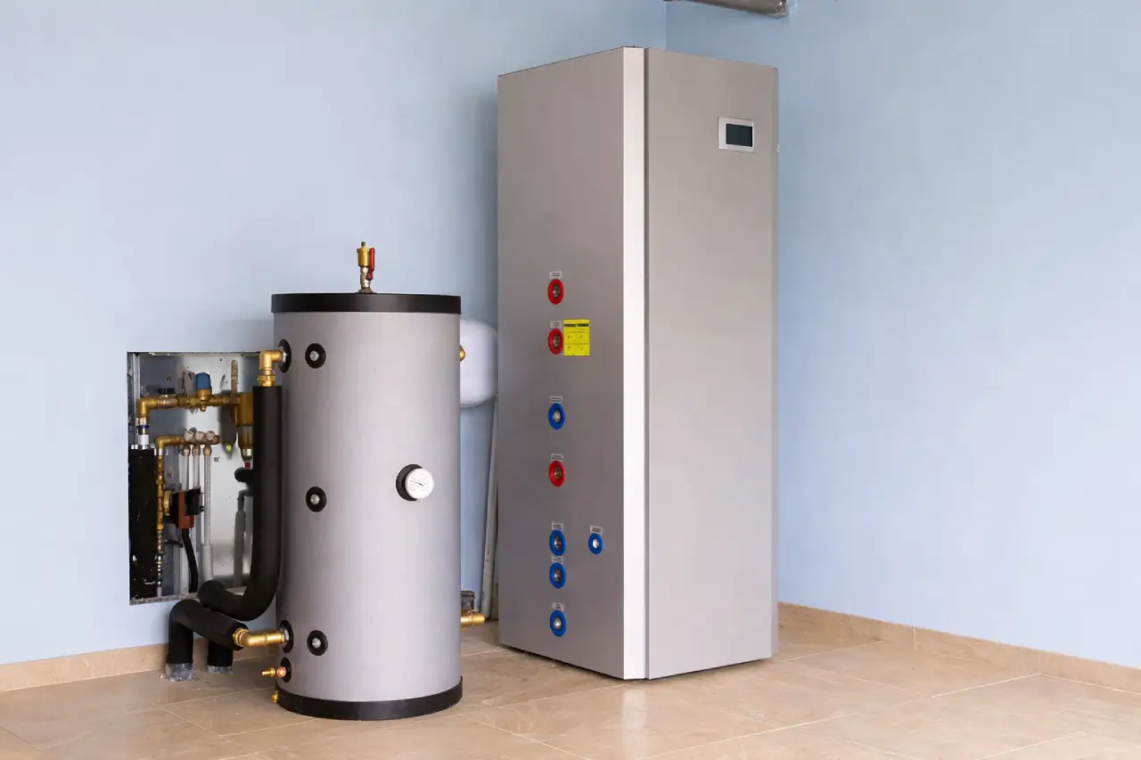 Chauffage géothermique dans la buanderie